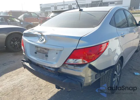 2017 Hyundai Accent Value Edition из США, поврежденный, VIN KMHCT4AE4HU346395